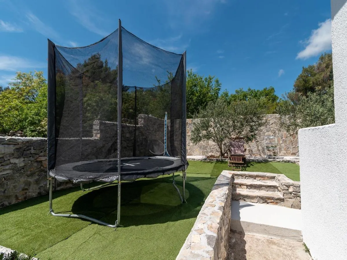 Scenic Sea View,Three Bedroom Villa With Pool Trogir 0*,