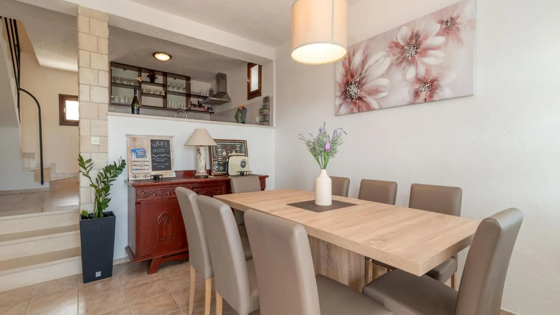 Scenic Sea View,Three Bedroom Villa With Pool Trogir